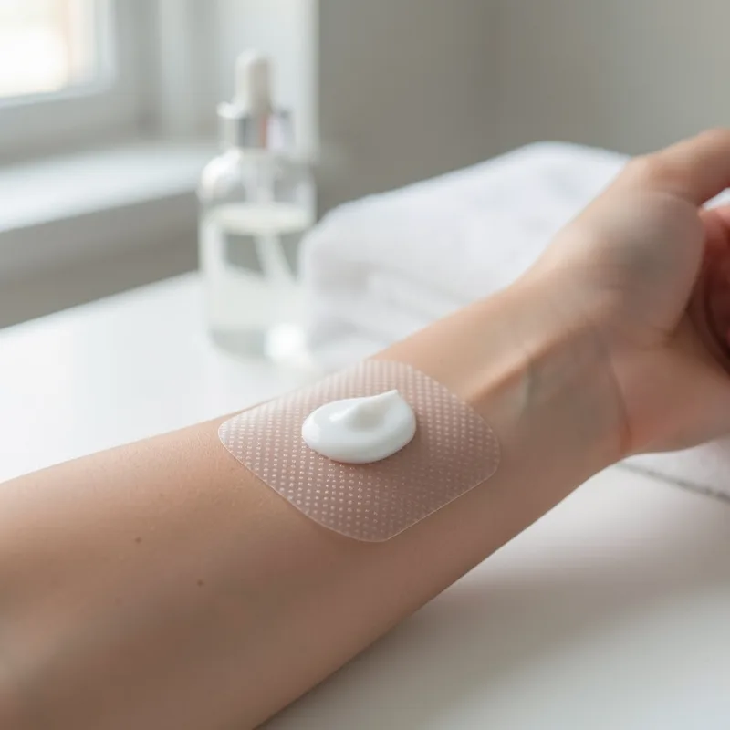 Patch-test cosmétique : tester un produit avant usage sur peau sensible