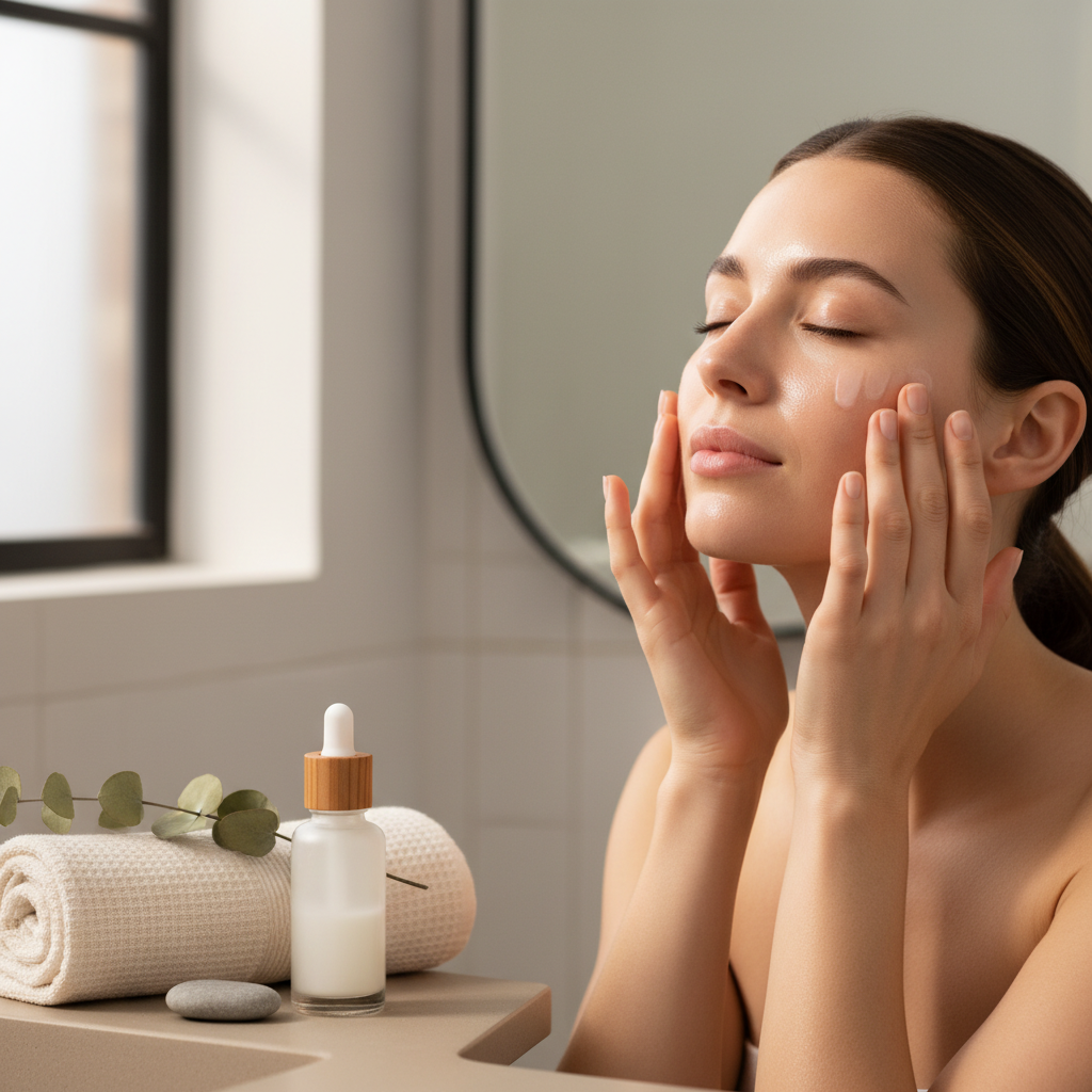 Routine soin du visage naturelle pour une peau éclatante